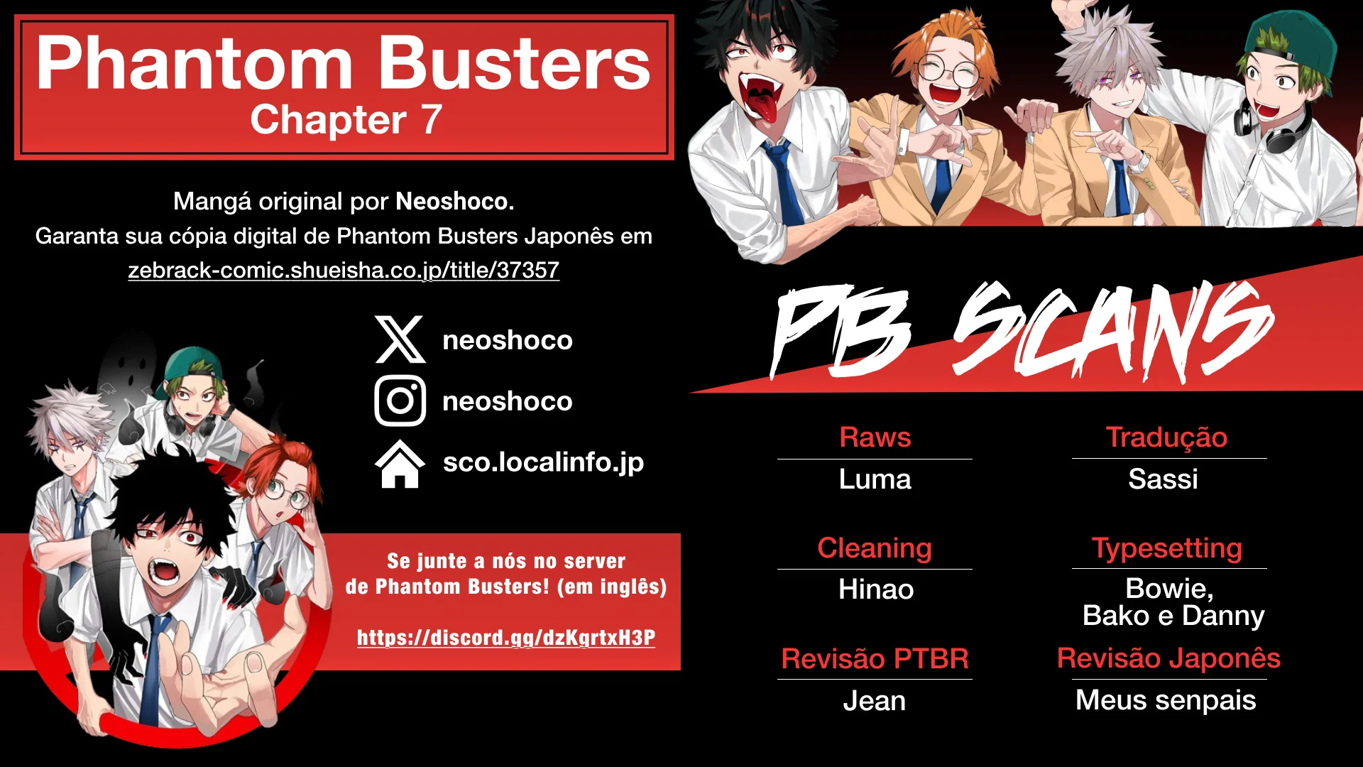 Read Phantom Busters PT Manga Online