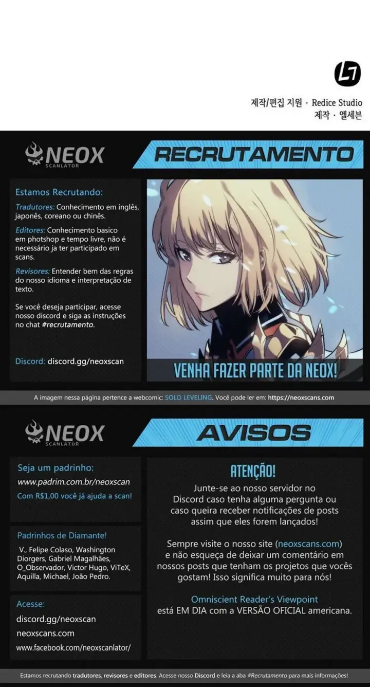 Read Ponto de Vista do Leitor Onisciente PT Manga Online