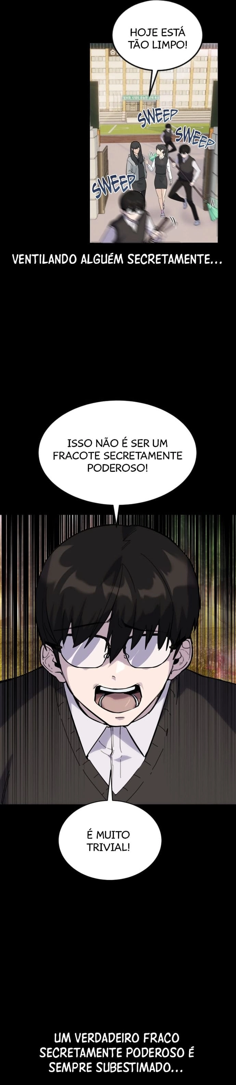 Read Secretamente Mais Poderoso que o Herói PT Manga Online