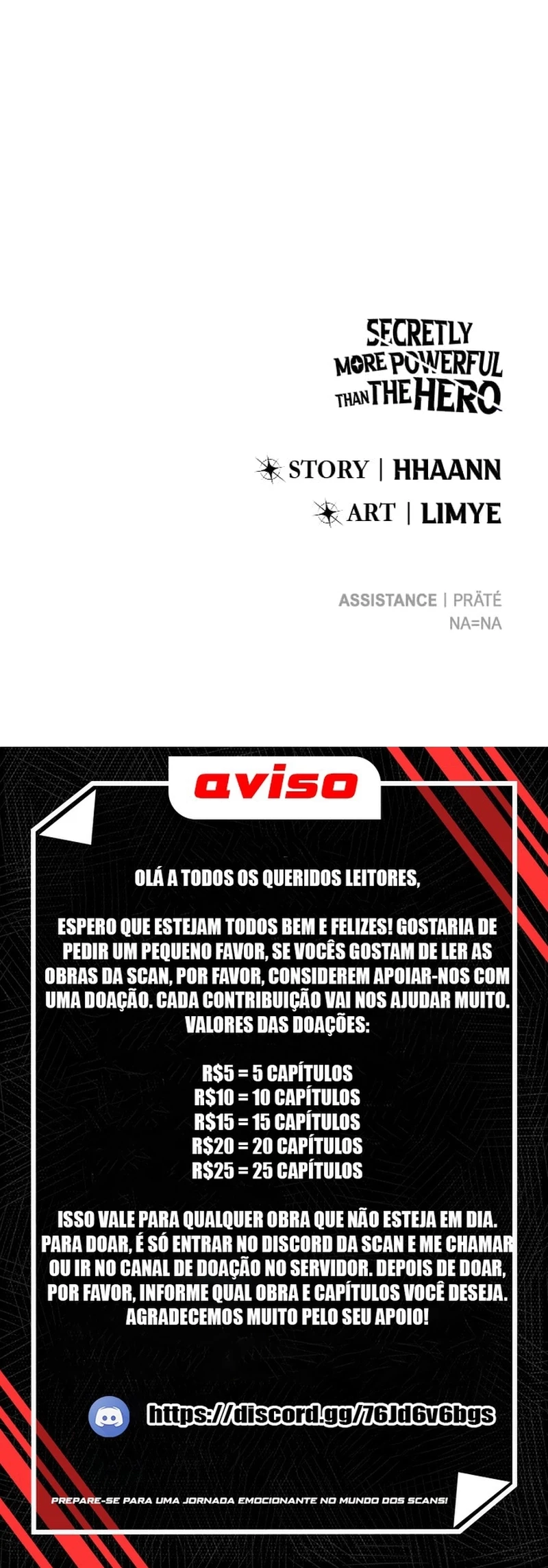 Read Secretamente Mais Poderoso que o Herói PT Manga Online