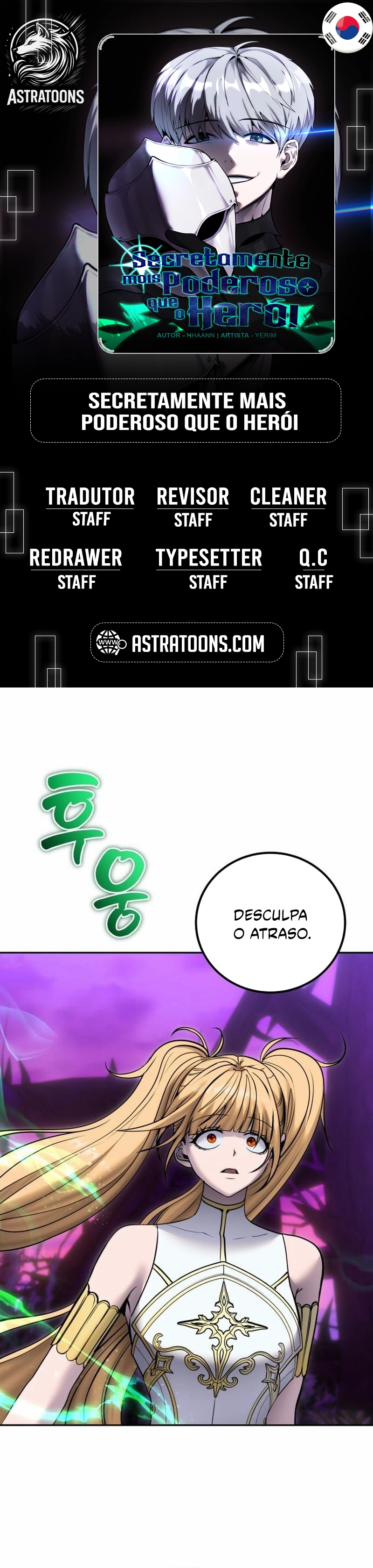 Read Secretamente Mais Poderoso que o Herói PT Manga Online