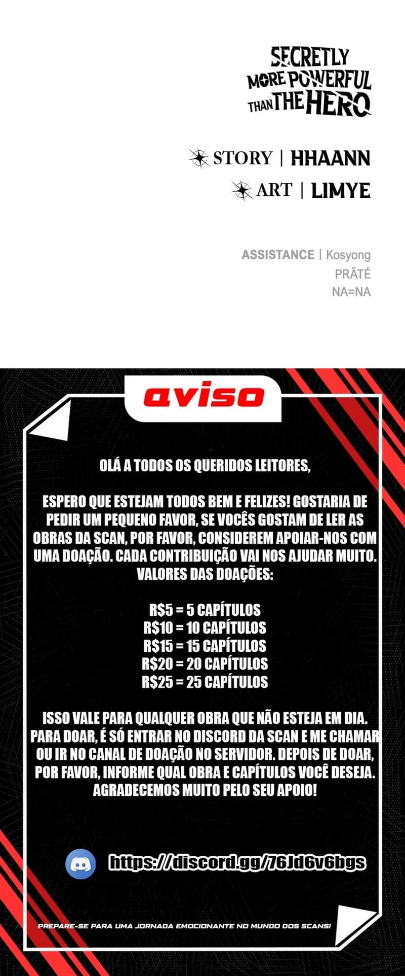 Read Secretamente Mais Poderoso que o Herói PT Manga Online