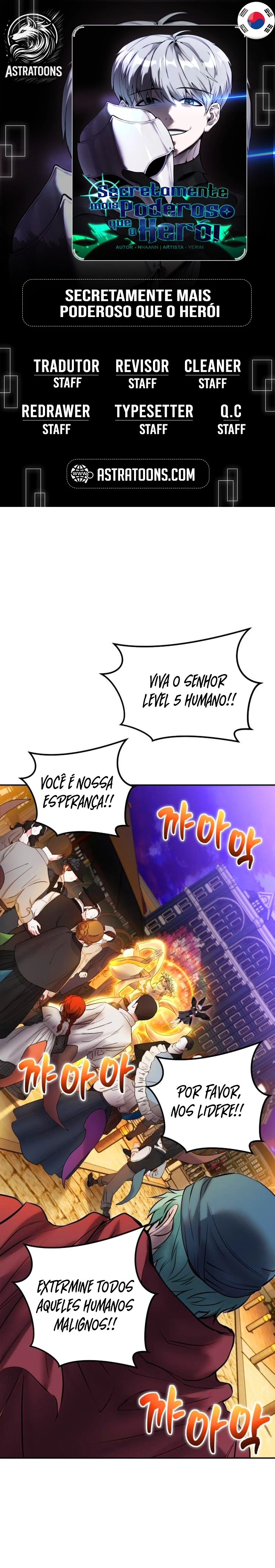 Read Secretamente Mais Poderoso que o Herói PT Manga Online
