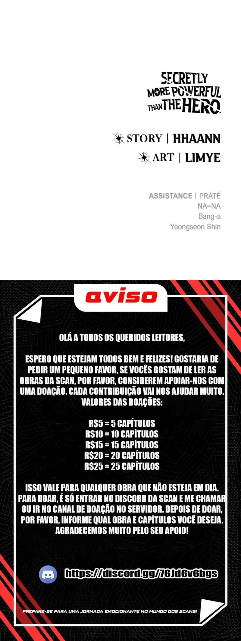 Read Secretamente Mais Poderoso que o Herói PT Manga Online
