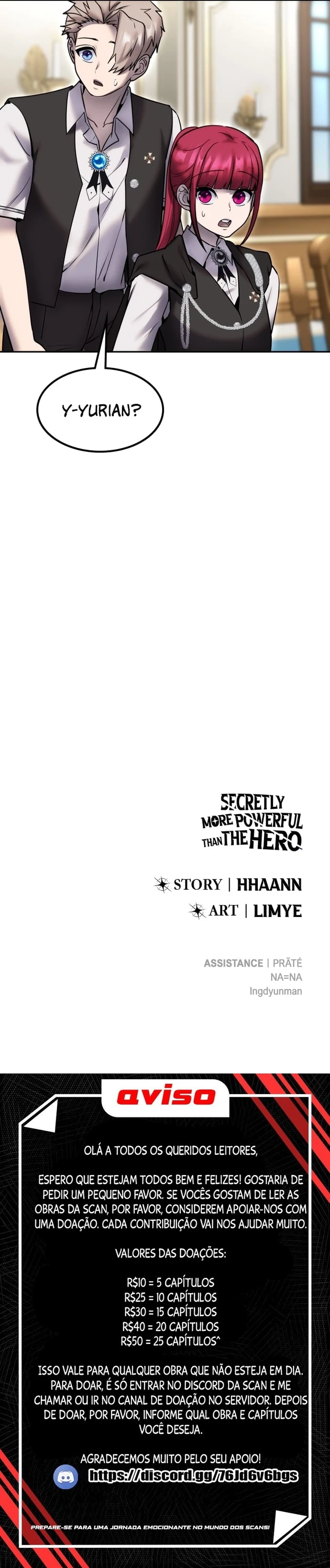 Read Secretamente Mais Poderoso que o Herói PT Manga Online