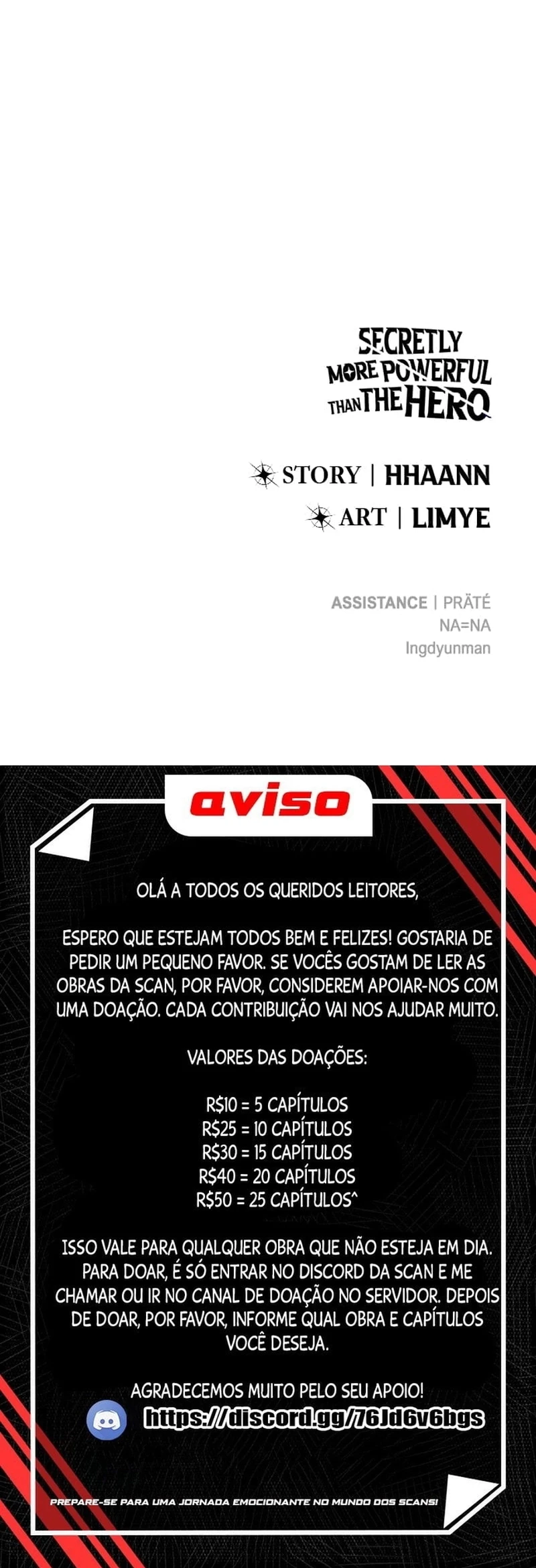 Read Secretamente Mais Poderoso que o Herói PT Manga Online