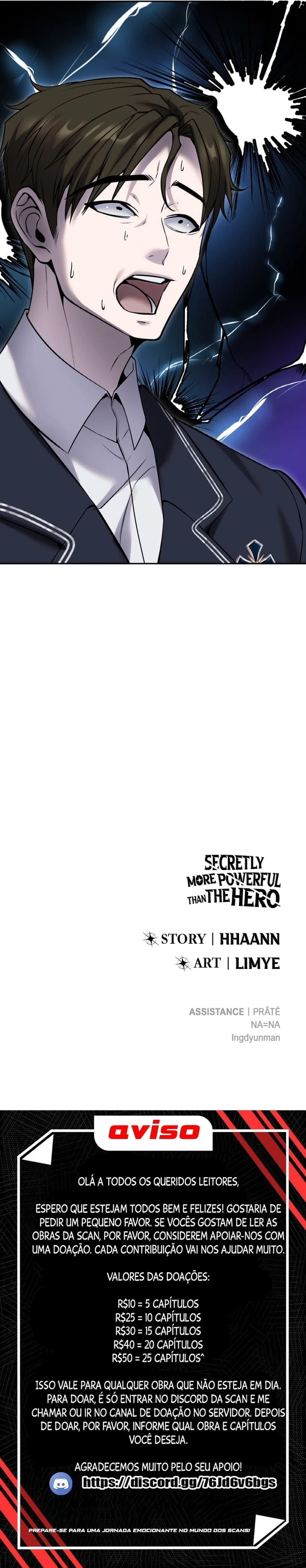 Read Secretamente Mais Poderoso que o Herói PT Manga Online