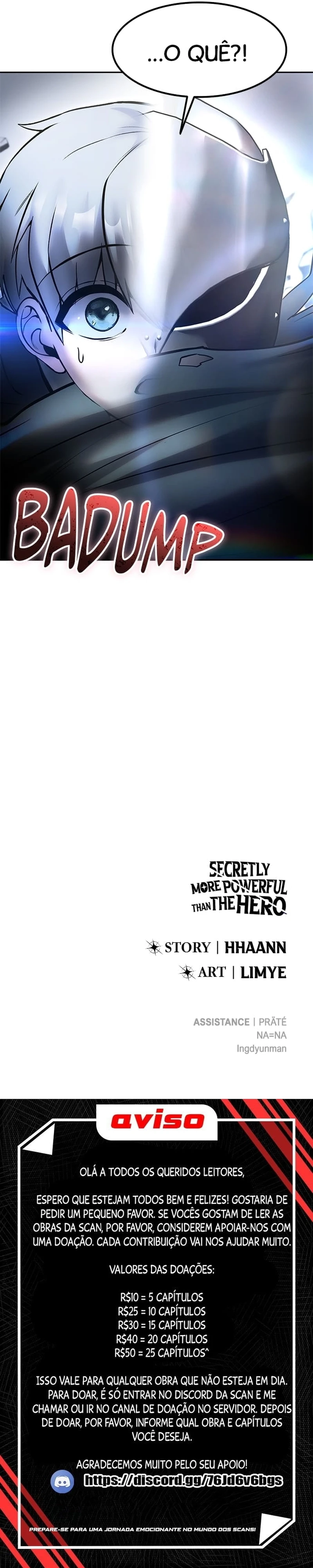 Read Secretamente Mais Poderoso que o Herói PT Manga Online
