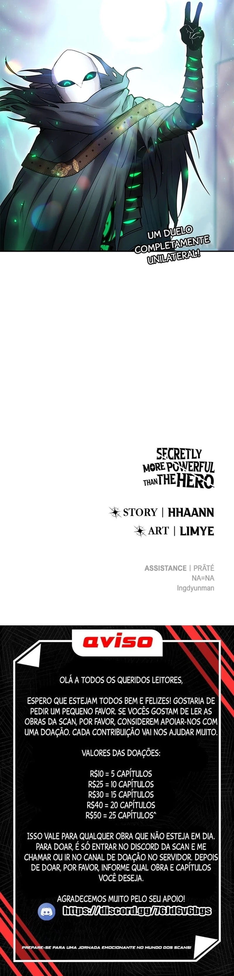 Read Secretamente Mais Poderoso que o Herói PT Manga Online
