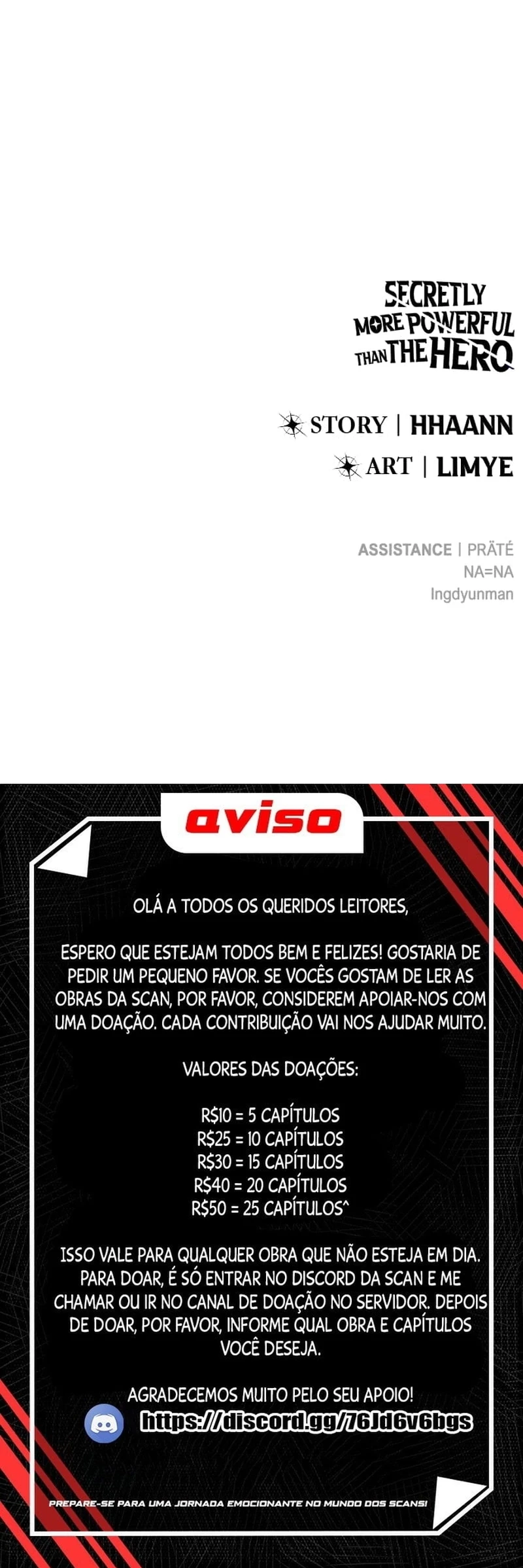 Read Secretamente Mais Poderoso que o Herói PT Manga Online