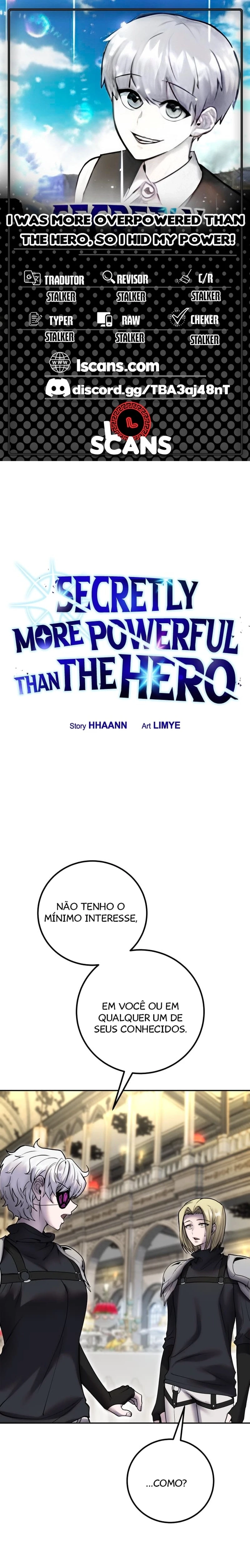 Read Secretamente Mais Poderoso que o Herói PT Manga Online