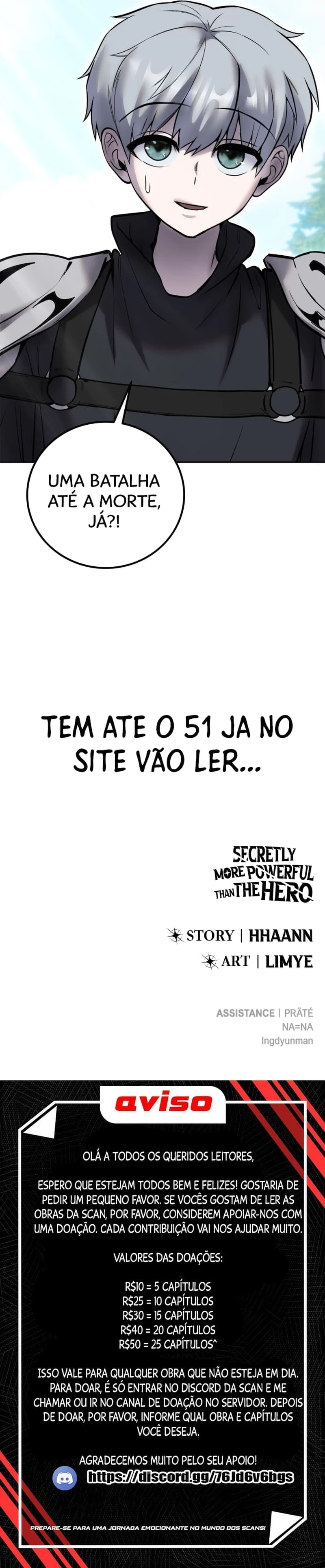 Read Secretamente Mais Poderoso que o Herói PT Manga Online