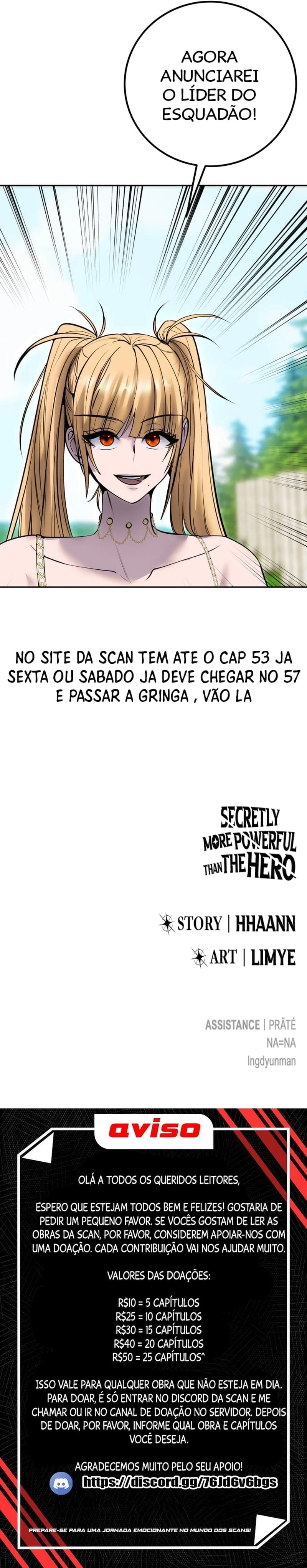Read Secretamente Mais Poderoso que o Herói PT Manga Online