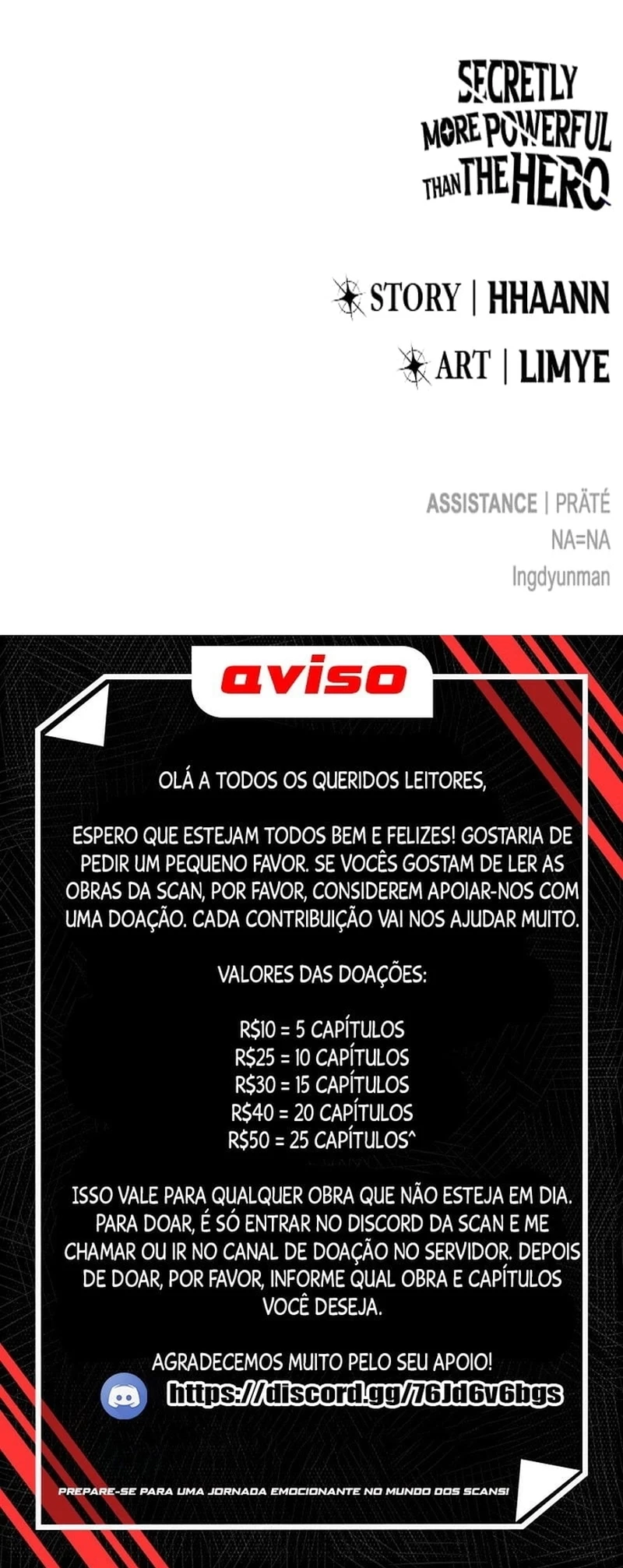 Read Secretamente Mais Poderoso que o Herói PT Manga Online