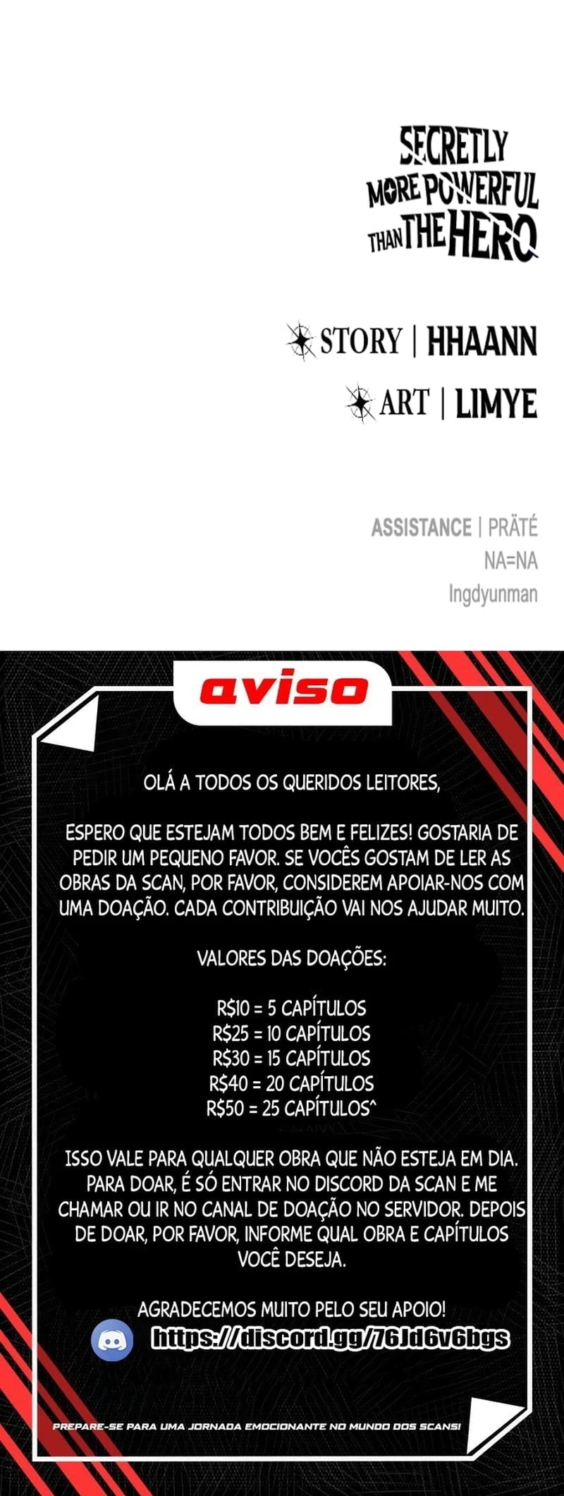 Read Secretamente Mais Poderoso que o Herói PT Manga Online