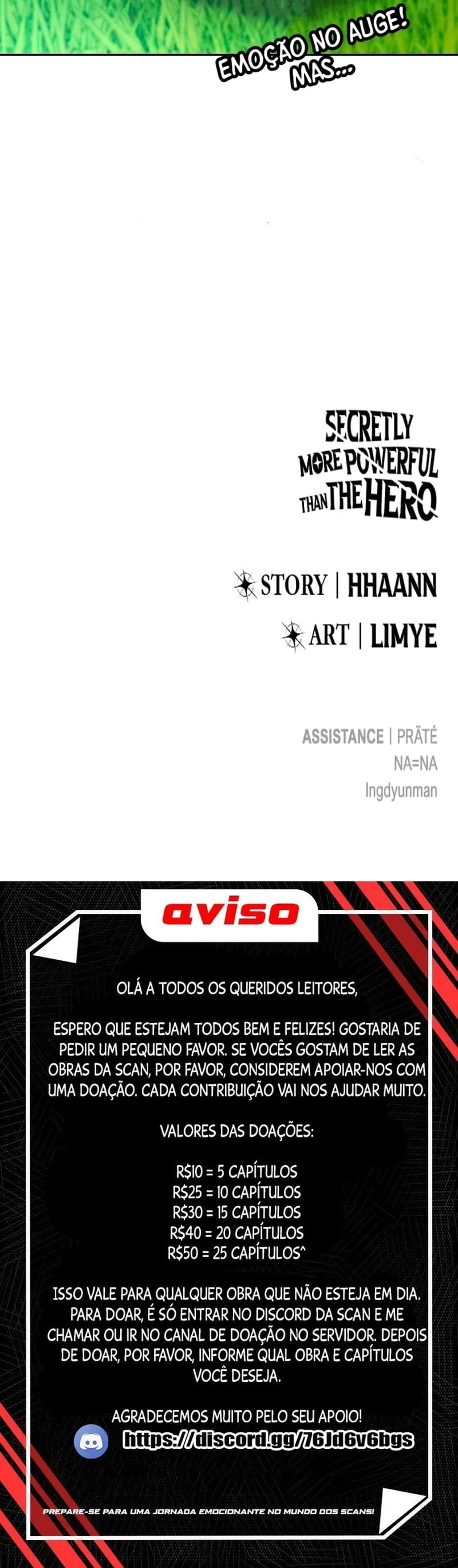 Read Secretamente Mais Poderoso que o Herói PT Manga Online