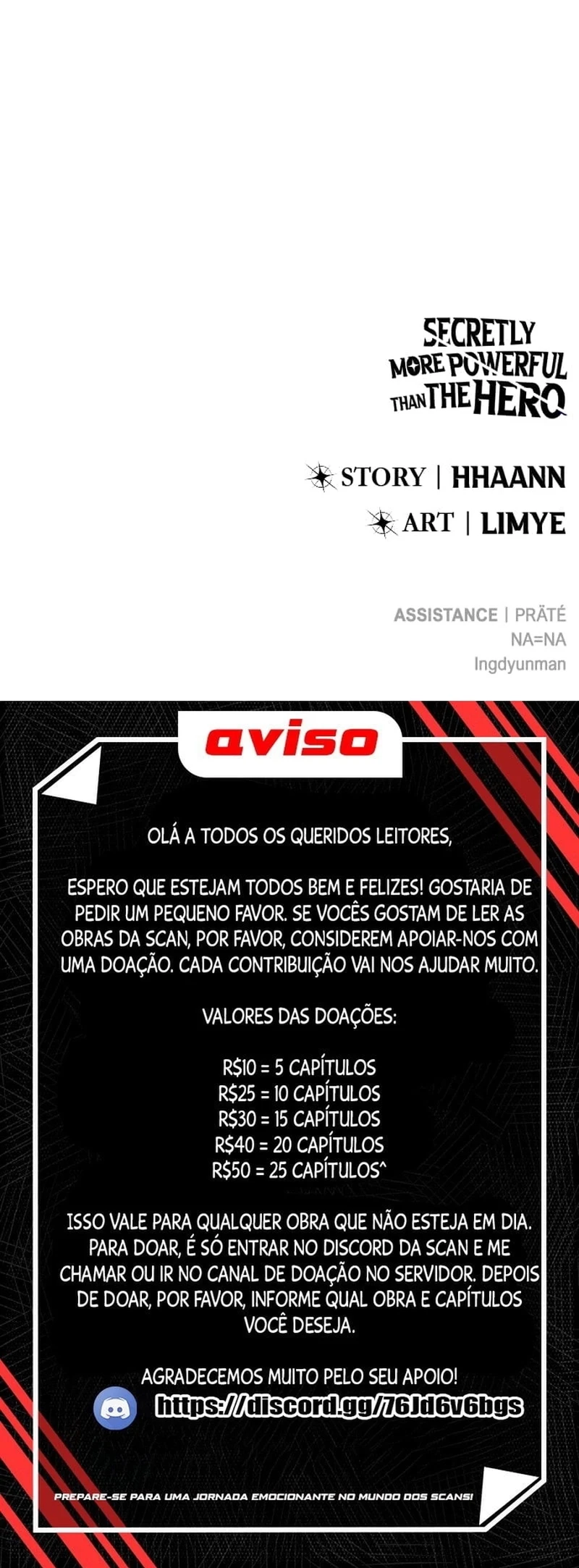Read Secretamente Mais Poderoso que o Herói PT Manga Online