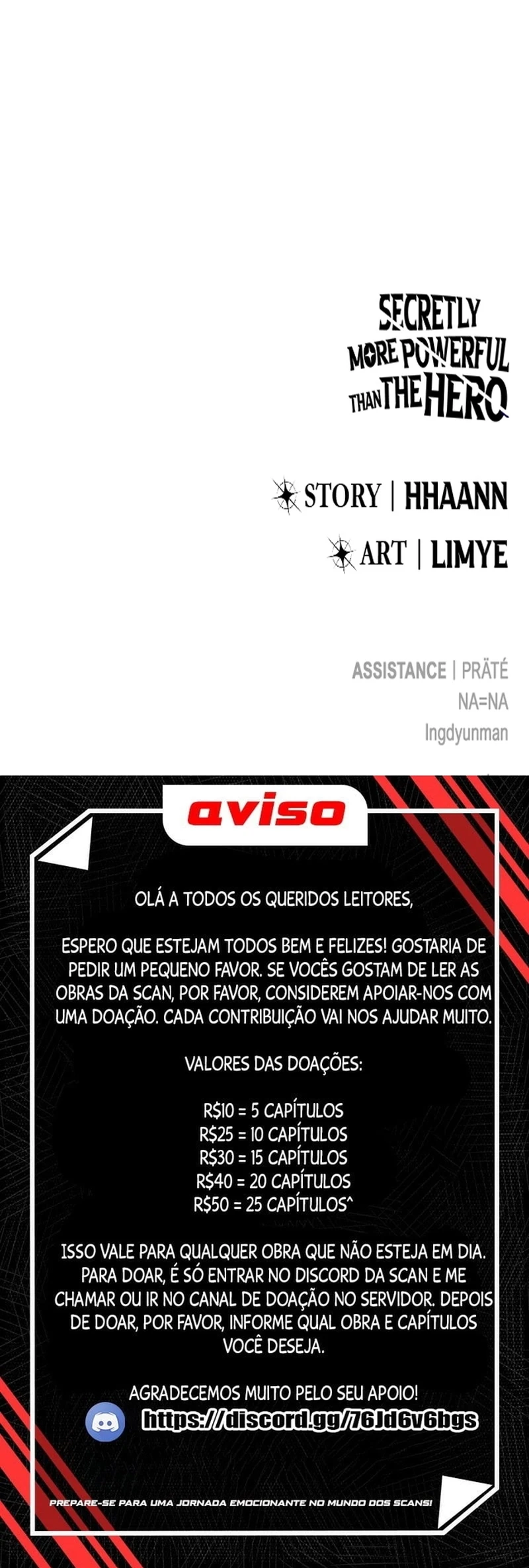 Read Secretamente Mais Poderoso que o Herói PT Manga Online