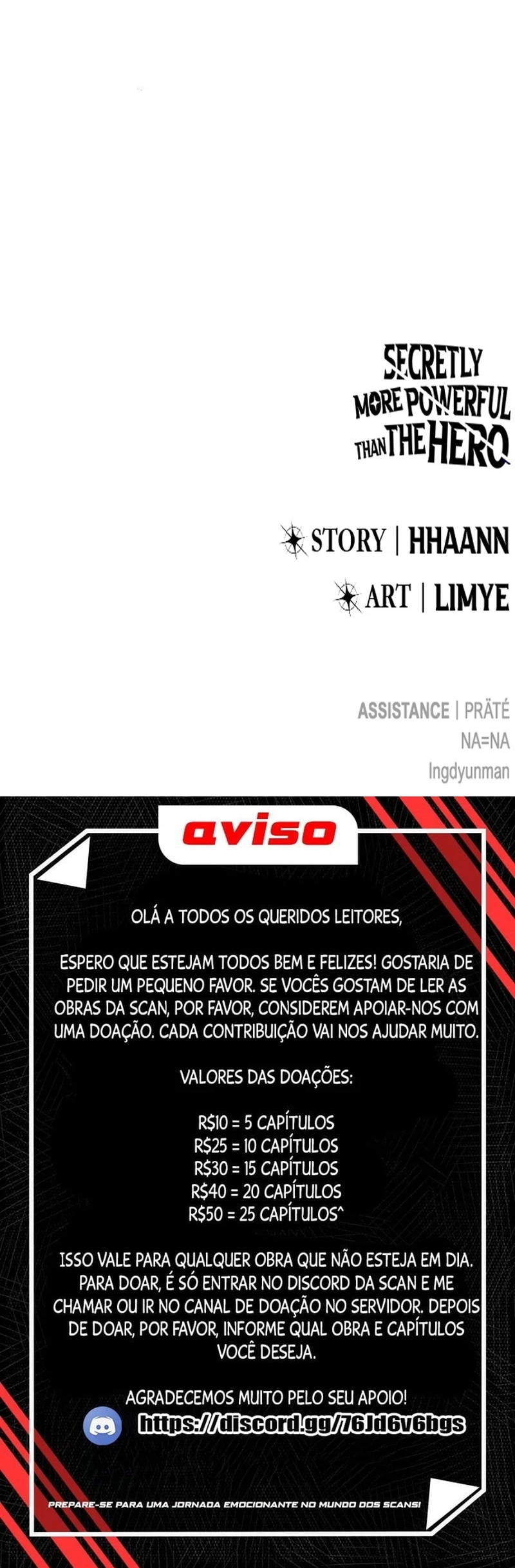 Read Secretamente Mais Poderoso que o Herói PT Manga Online