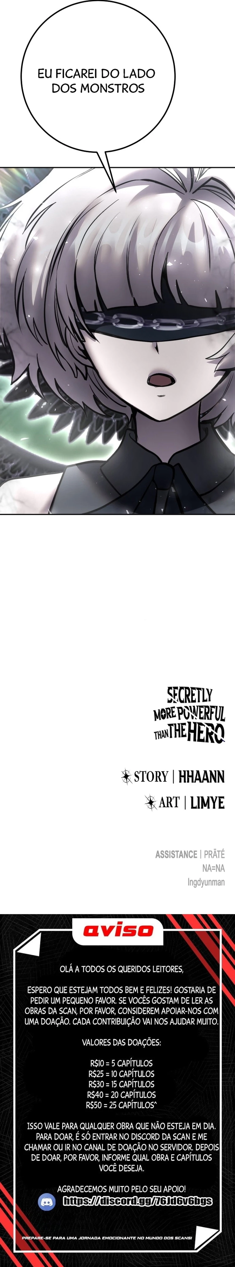 Read Secretamente Mais Poderoso que o Herói PT Manga Online