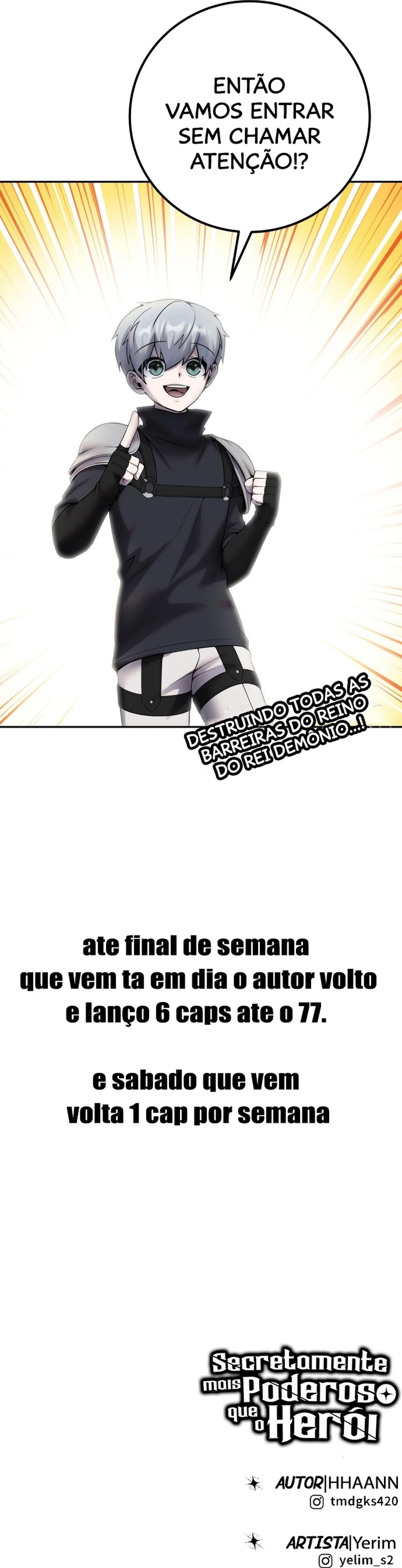 Read Secretamente Mais Poderoso que o Herói PT Manga Online