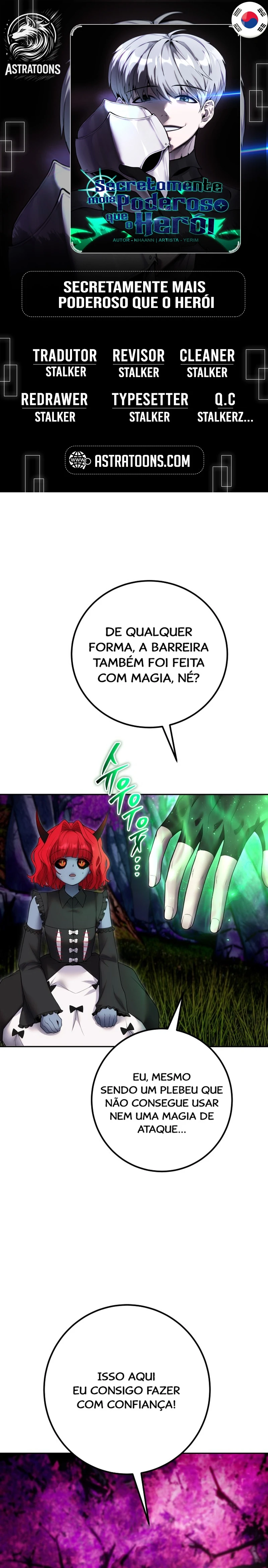 Read Secretamente Mais Poderoso que o Herói PT Manga Online