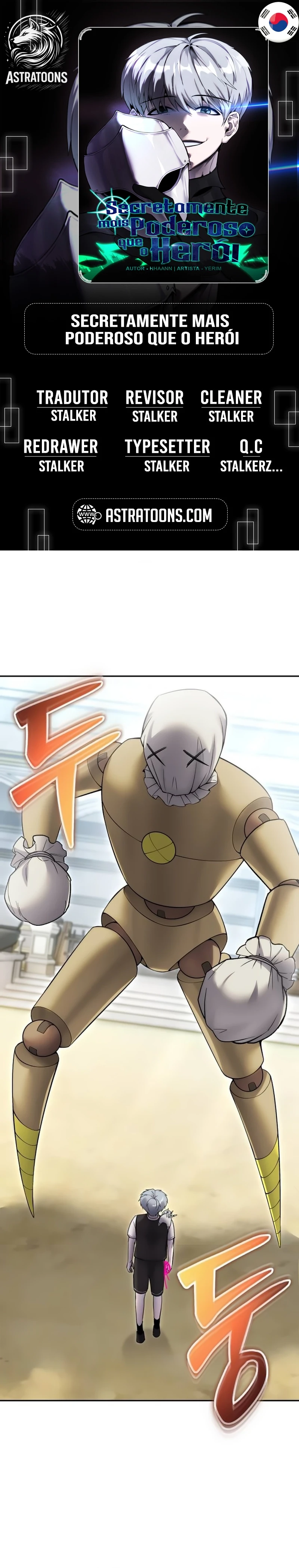 Read Secretamente Mais Poderoso que o Herói PT Manga Online