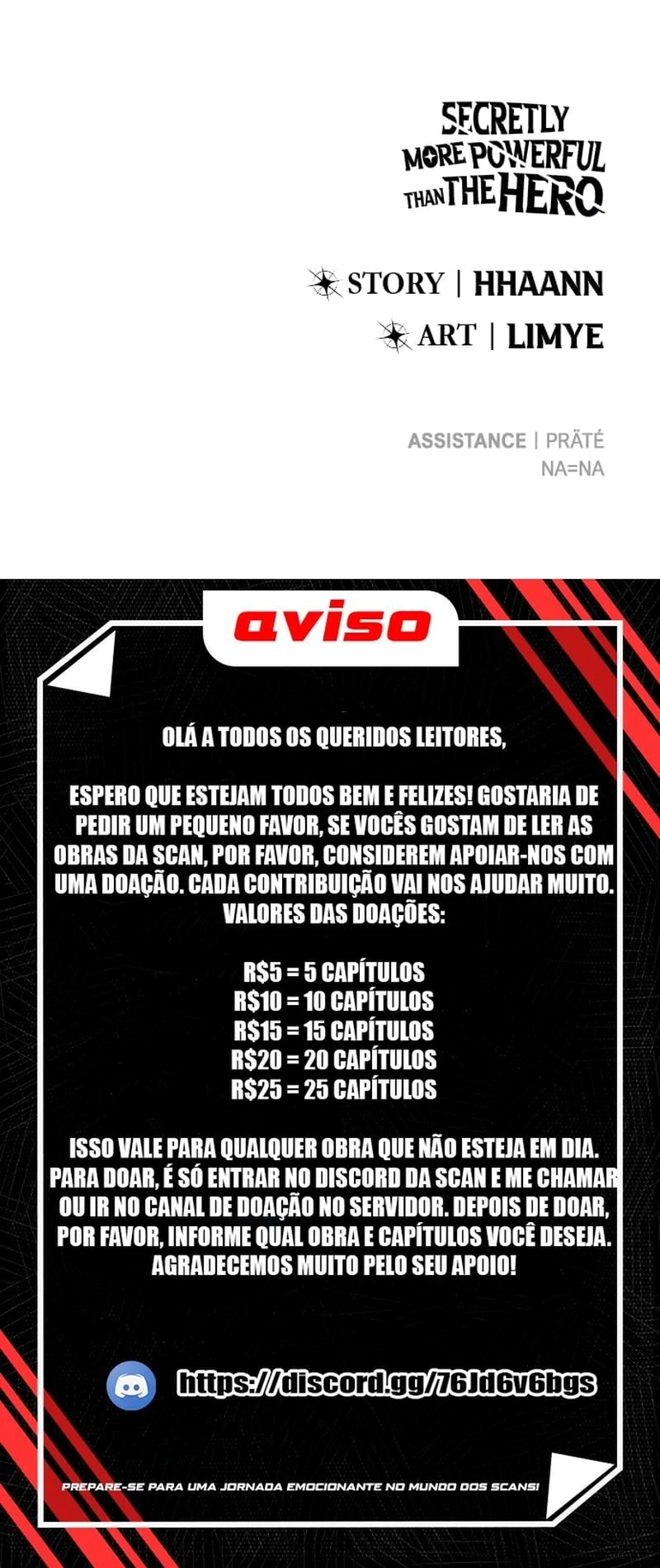 Read Secretamente Mais Poderoso que o Herói PT Manga Online