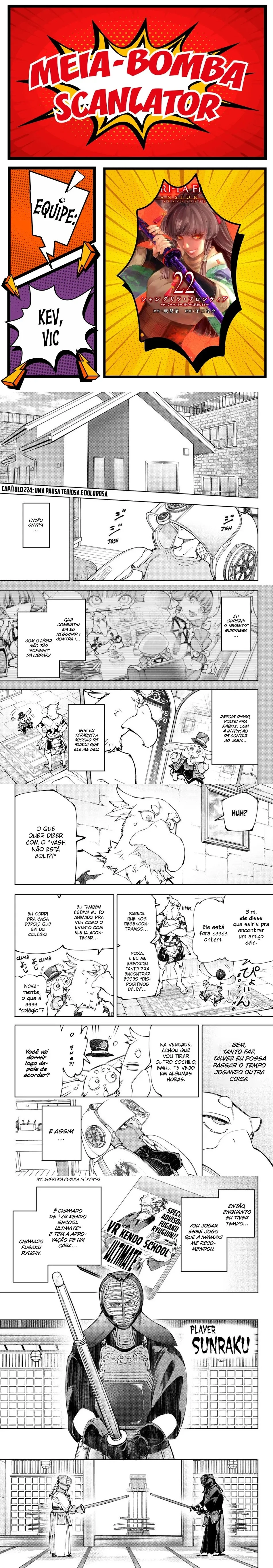 Read Shangri la Frontier PT Manga Online