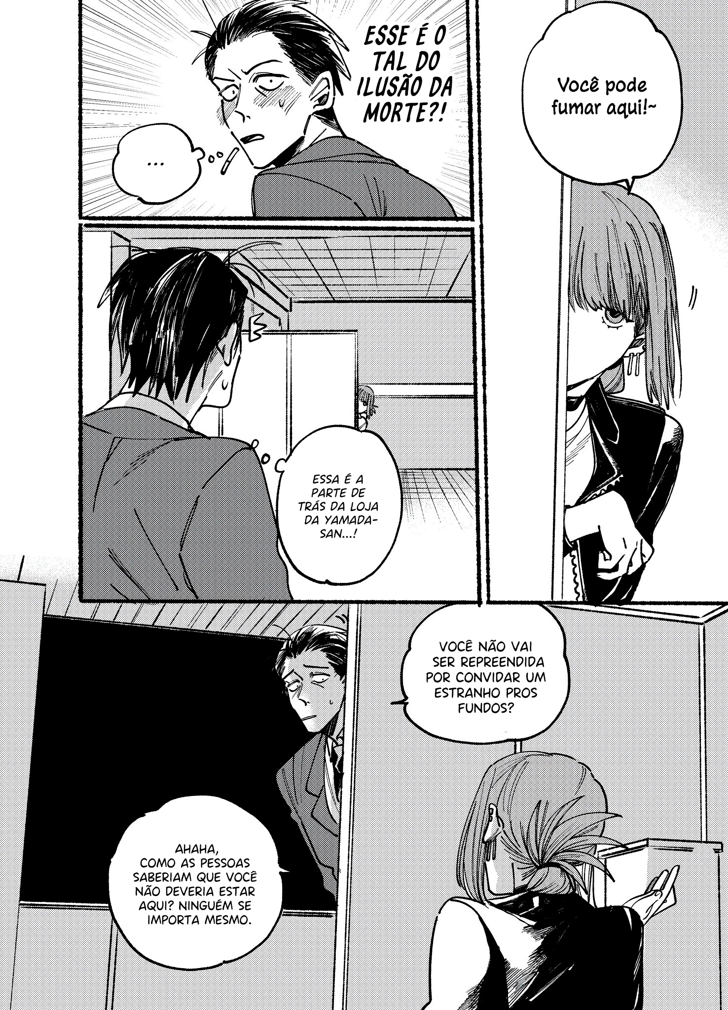 Read Smoking Behind the Supermarket with You PT Manga Online