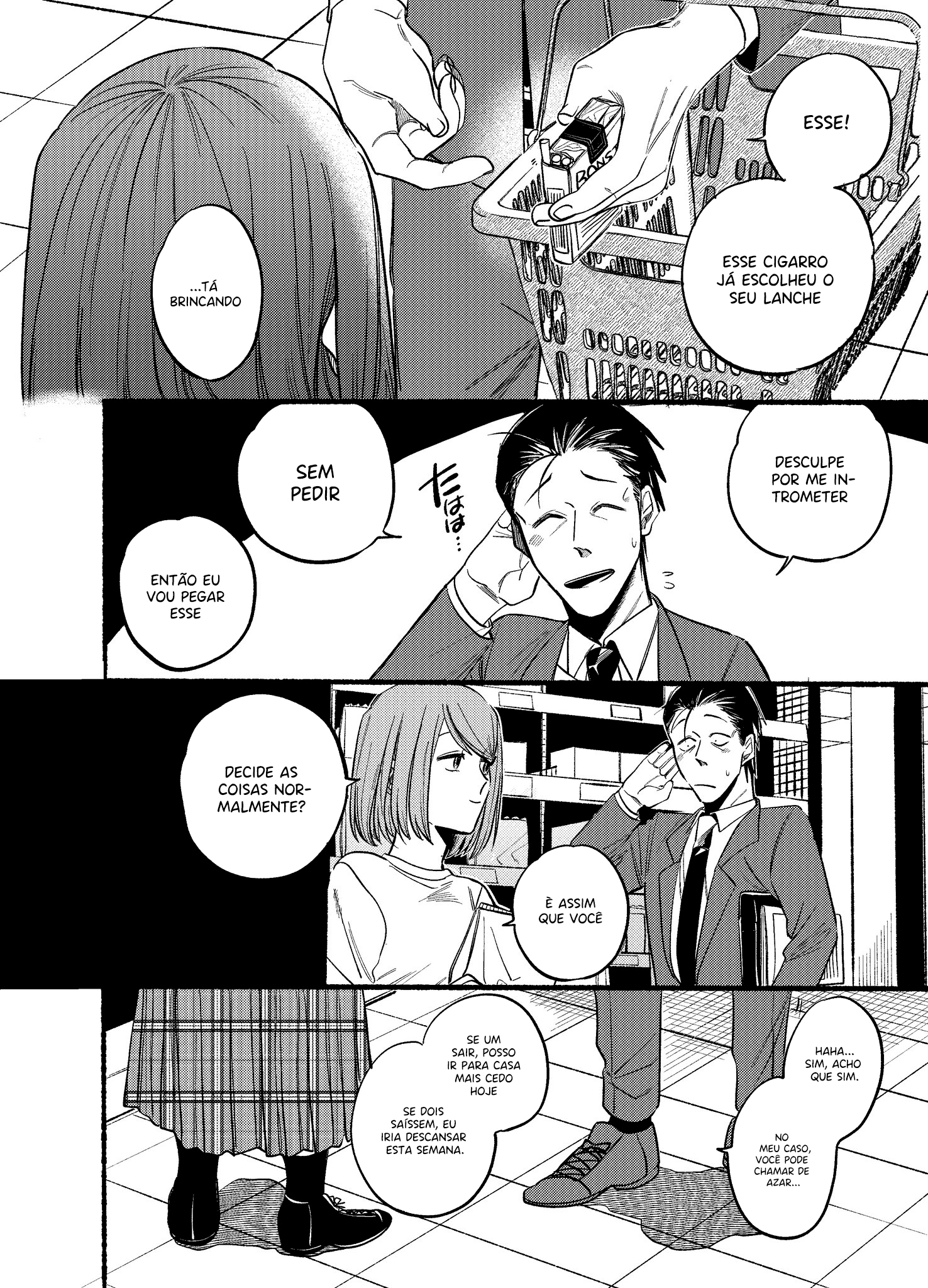 Read Smoking Behind the Supermarket with You PT Manga Online