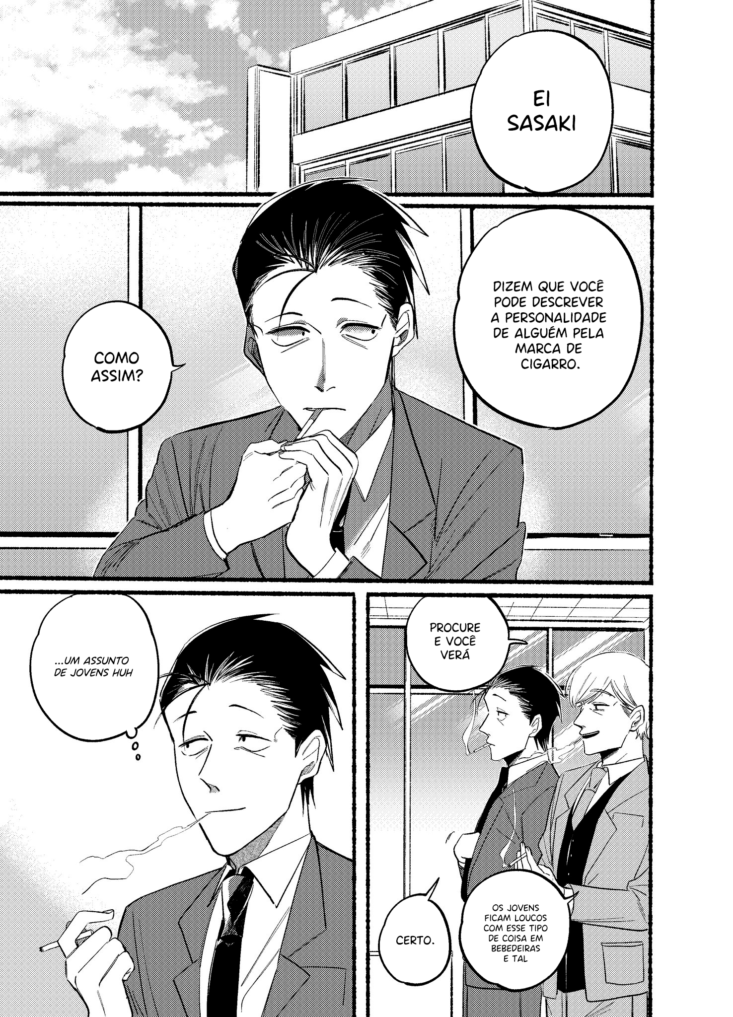 Read Smoking Behind the Supermarket with You PT Manga Online