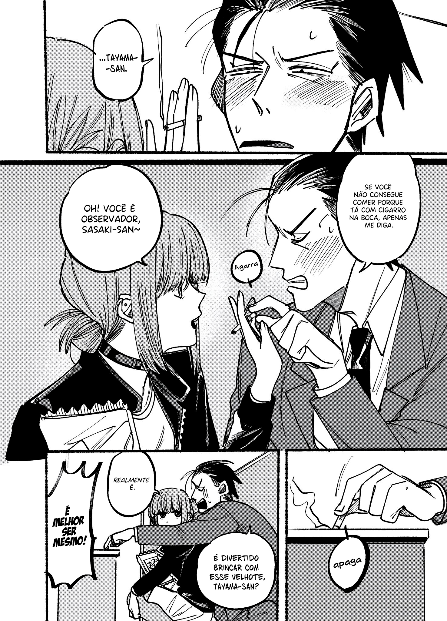 Read Smoking Behind the Supermarket with You PT Manga Online