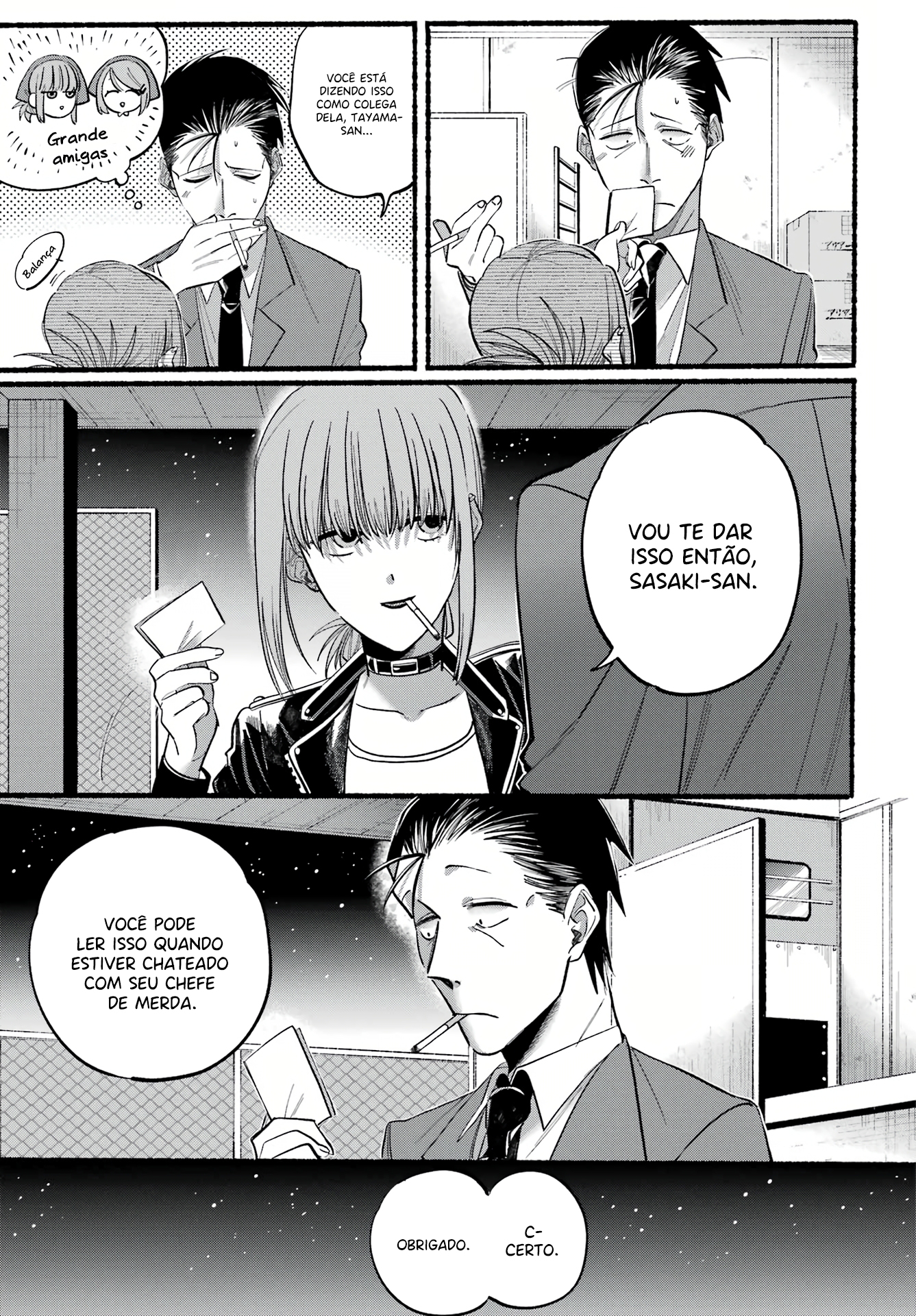 Read Smoking Behind the Supermarket with You PT Manga Online