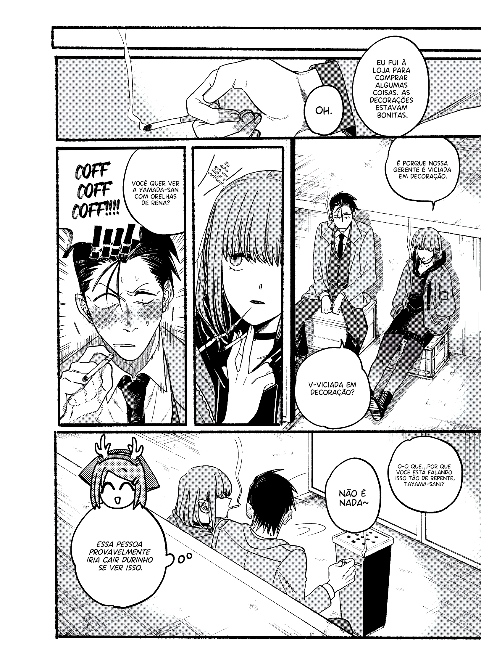 Read Smoking Behind the Supermarket with You PT Manga Online