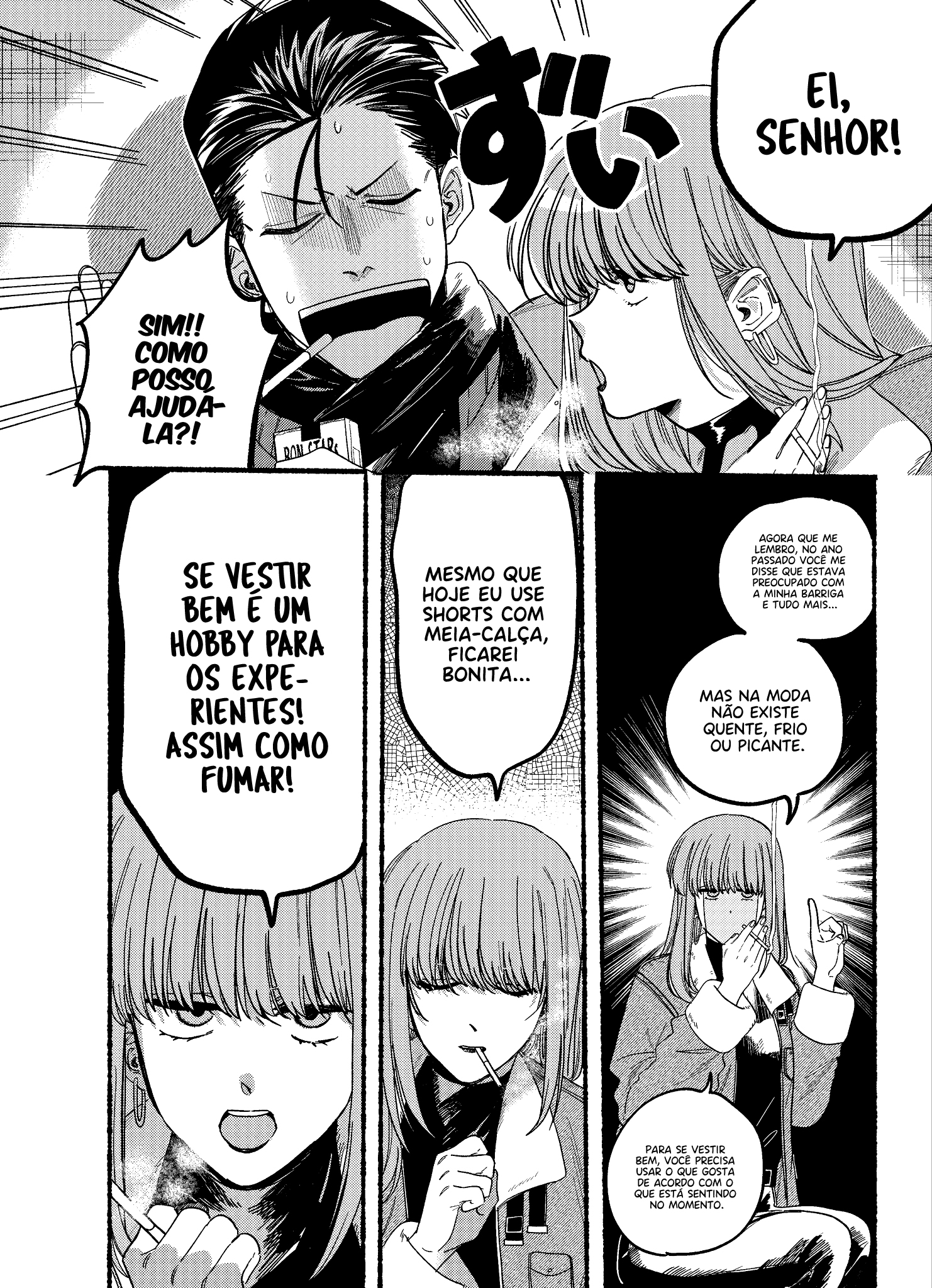 Read Smoking Behind the Supermarket with You PT Manga Online