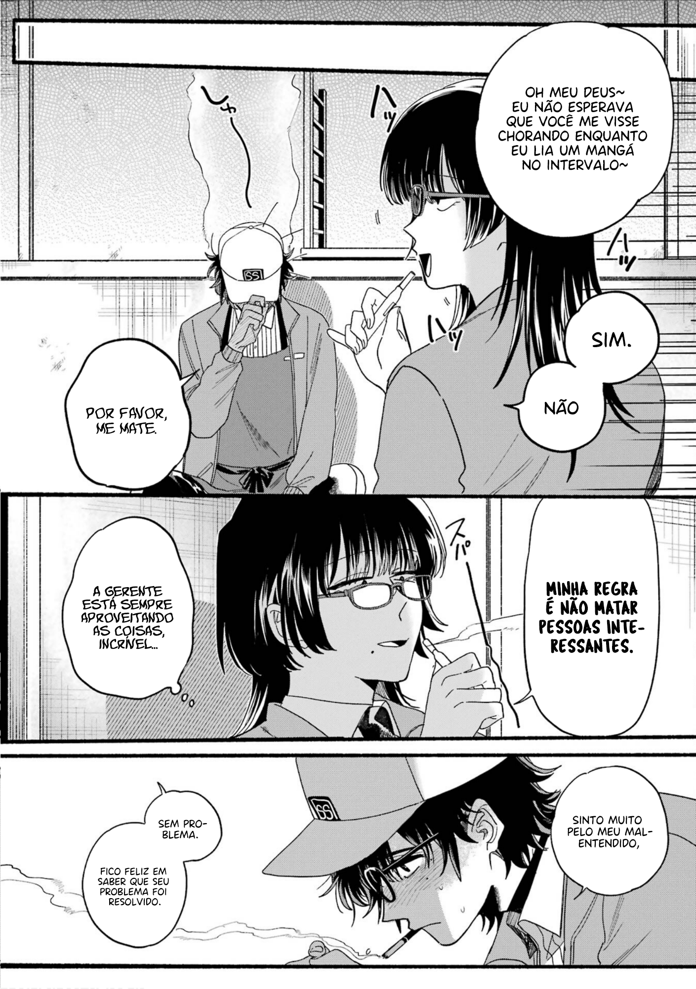 Read Smoking Behind the Supermarket with You PT Manga Online