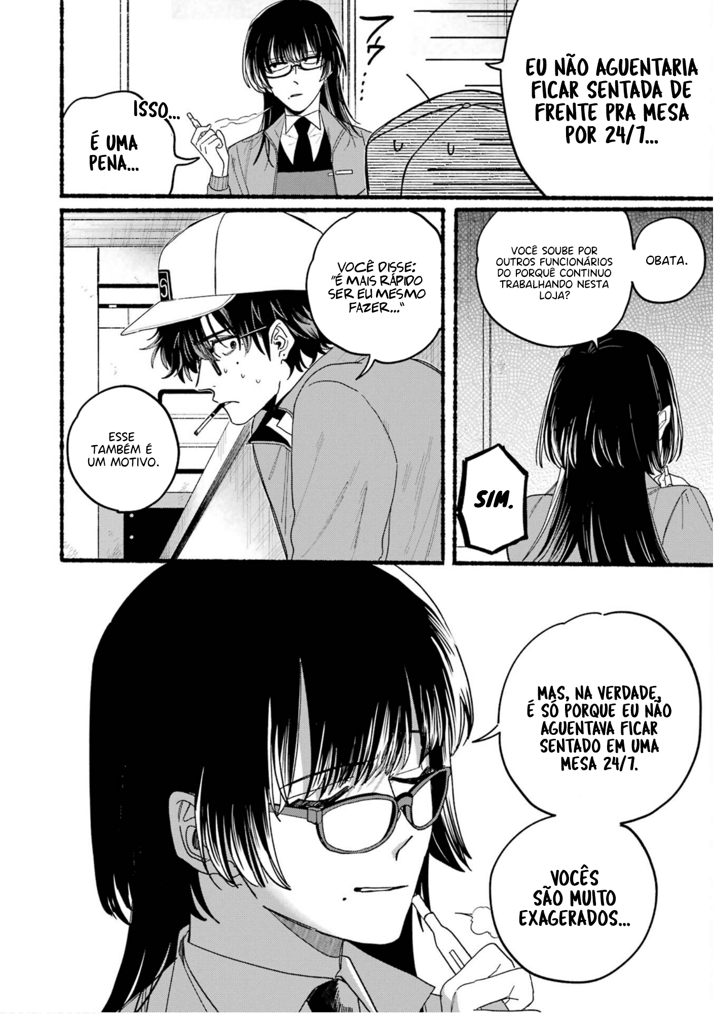Read Smoking Behind the Supermarket with You PT Manga Online