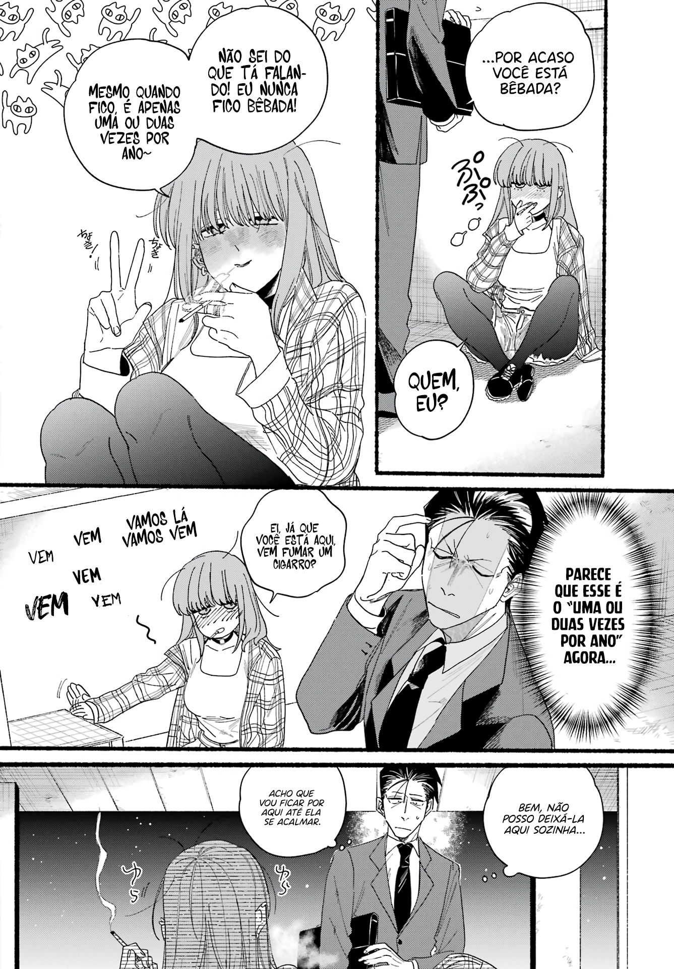 Read Smoking Behind the Supermarket with You PT Manga Online