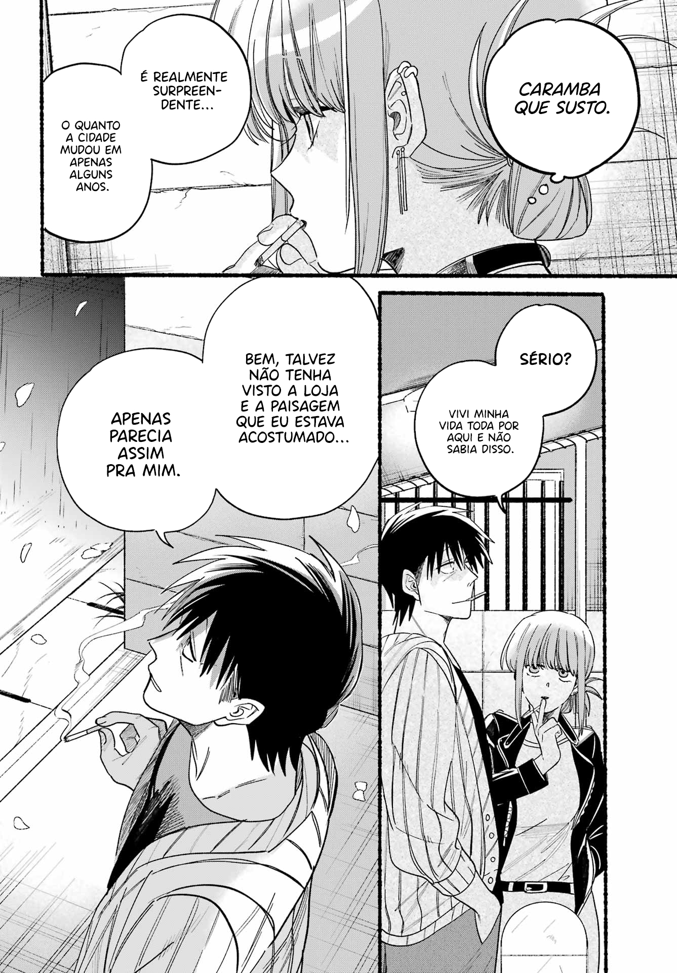 Read Smoking Behind the Supermarket with You PT Manga Online