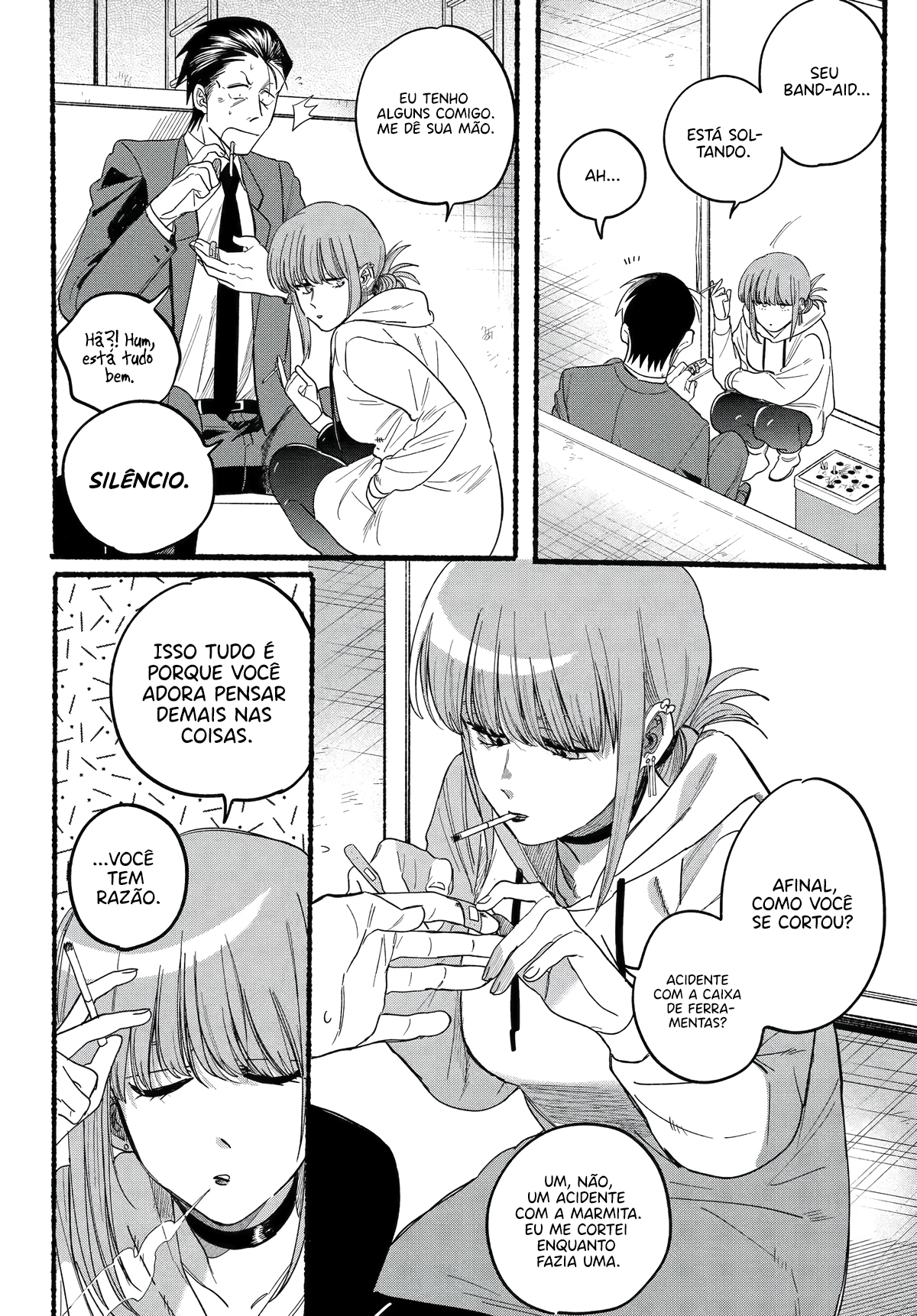 Read Smoking Behind the Supermarket with You PT Manga Online