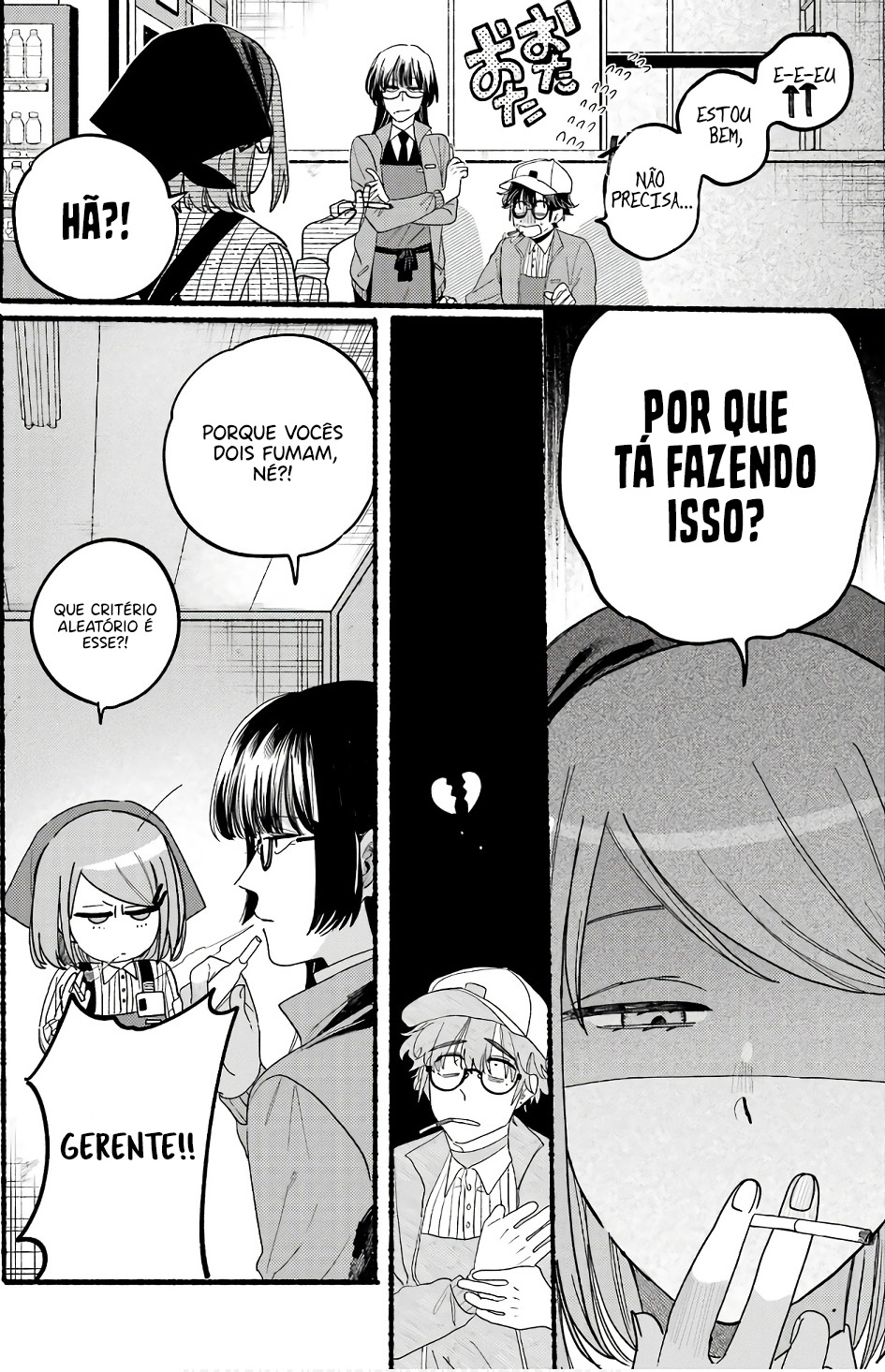 Read Smoking Behind the Supermarket with You PT Manga Online