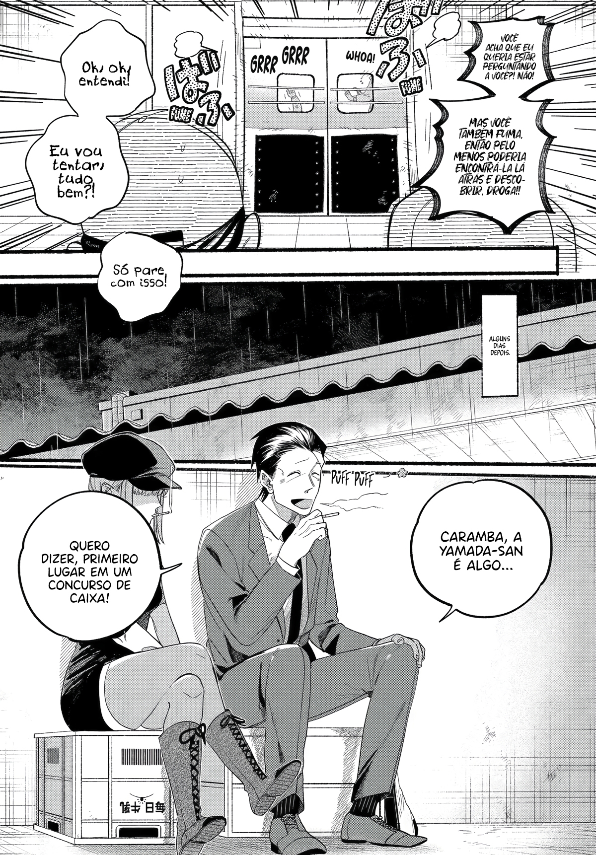 Read Smoking Behind the Supermarket with You PT Manga Online