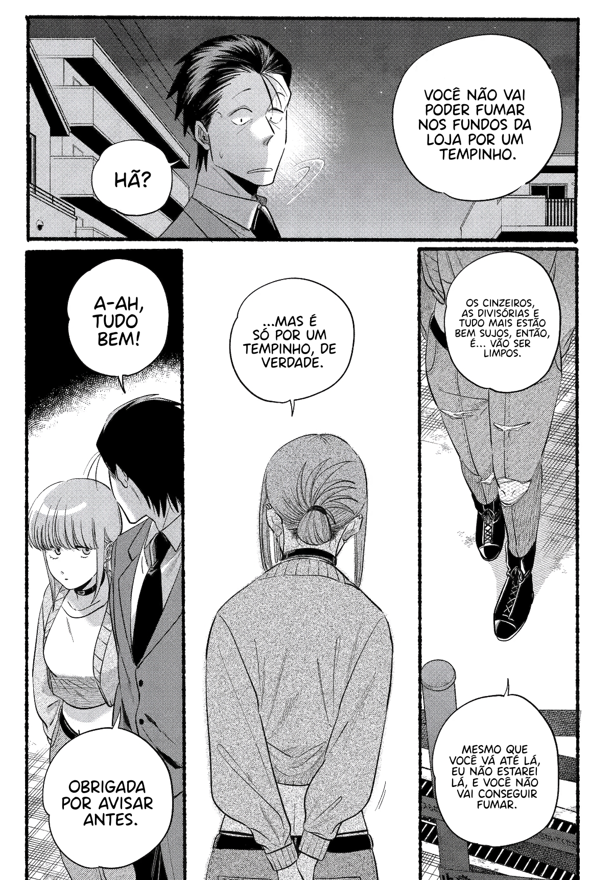 Read Smoking Behind the Supermarket with You PT Manga Online