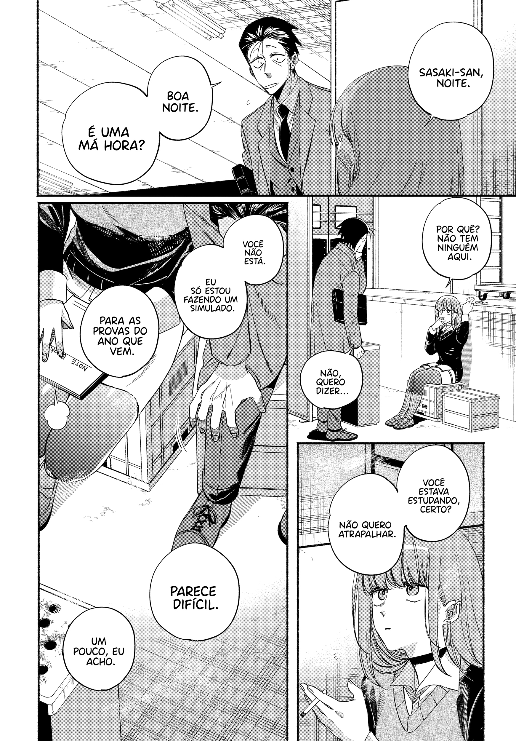 Read Smoking Behind the Supermarket with You PT Manga Online