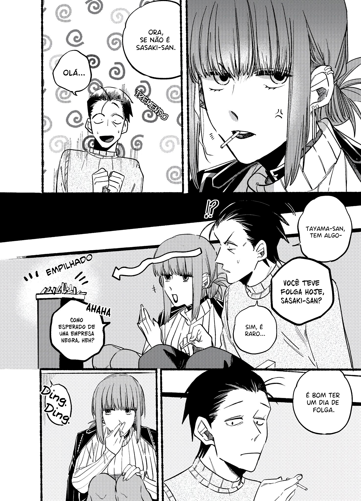 Read Smoking Behind the Supermarket with You PT Manga Online
