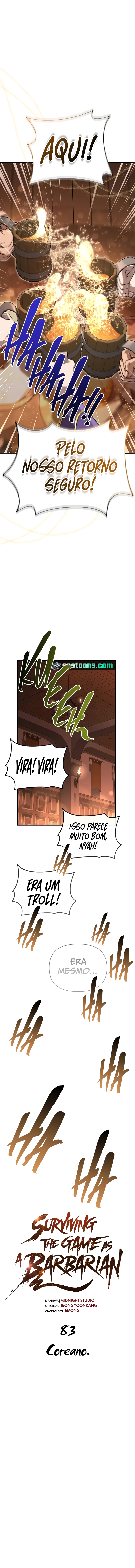 Read Sobrevivendo no Jogo como um Bárbaro PT Manga Online