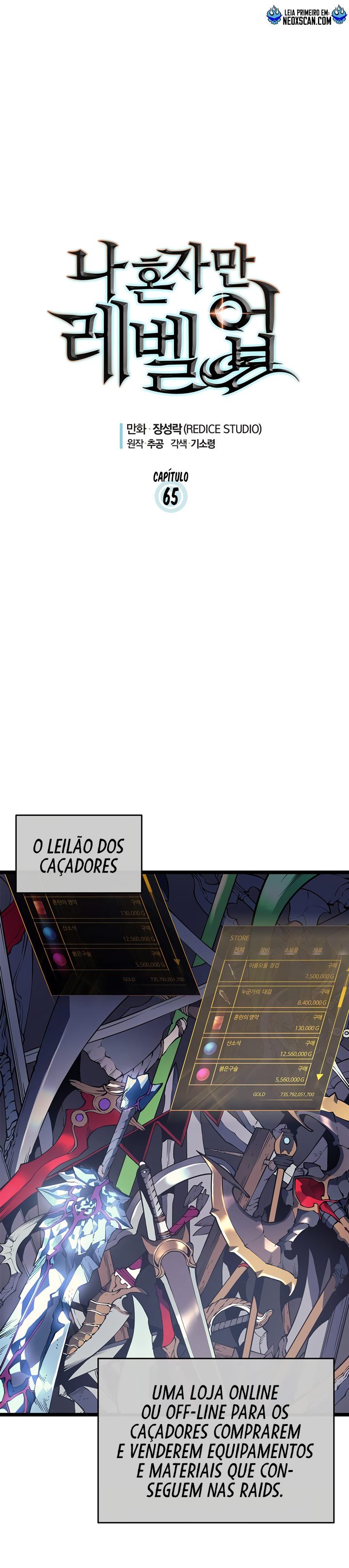 Read Solo Leveling PT Manga Online
