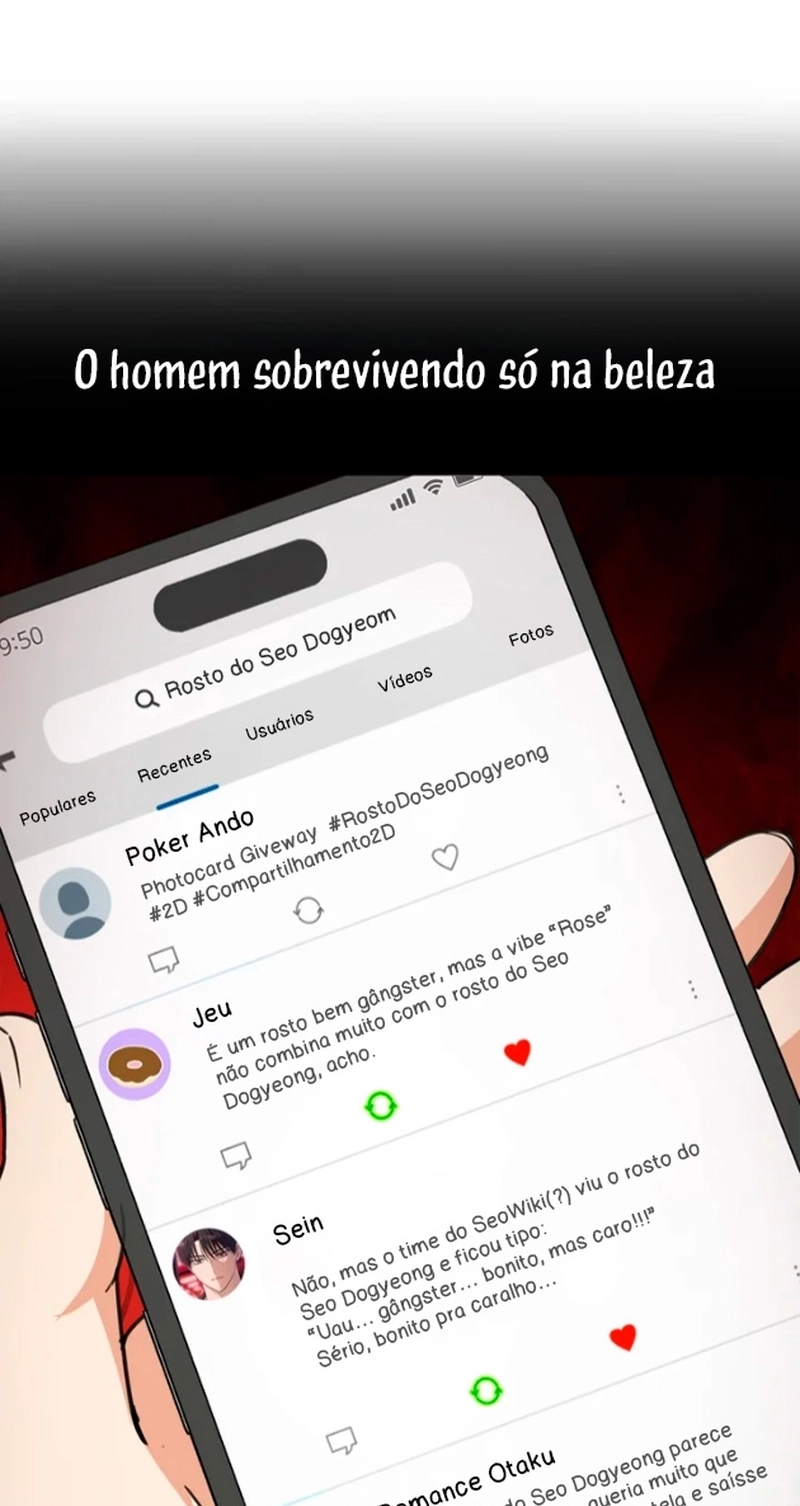 Read Suavizando o Jeito Gangster do Protagonista Masculino PT Manga Online