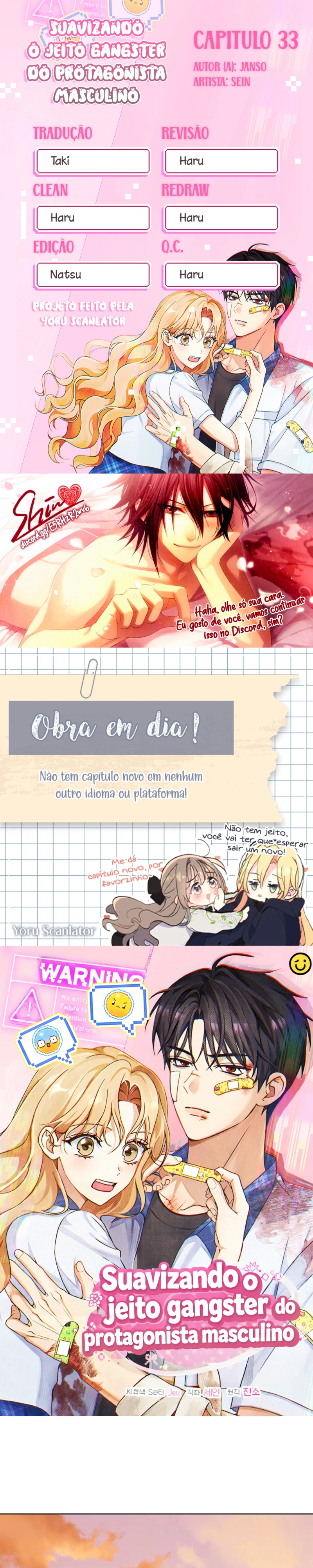 Read Suavizando o Jeito Gangster do Protagonista Masculino PT Manga Online